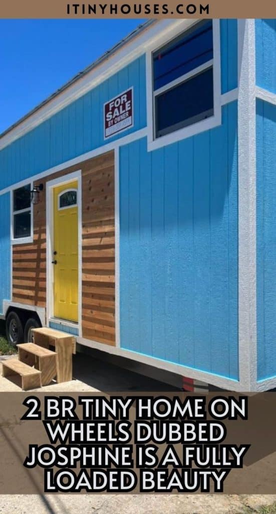 2 BR Tiny Home on Wheels Dubbed Josphine is a Fully Loaded Beauty PIN (2)