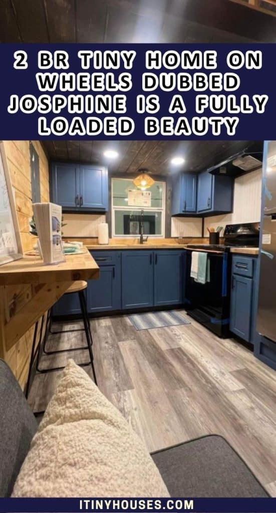 2 BR Tiny Home on Wheels Dubbed Josphine is a Fully Loaded Beauty PIN (3)