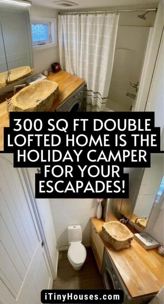 300 Sq Ft Double Lofted Home Is THE Holiday Camper for Your Escapades! PIN (1)
