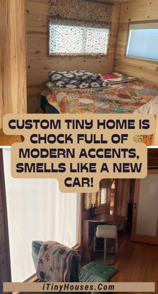 Custom Tiny Home Is Chock Full of Modern Accents, Smells Like a New Car! PIN (1)