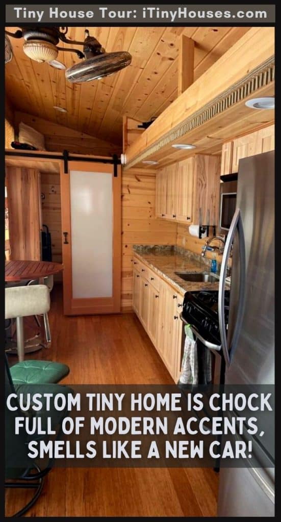 Custom Tiny Home Is Chock Full of Modern Accents, Smells Like a New Car! PIN (3)
