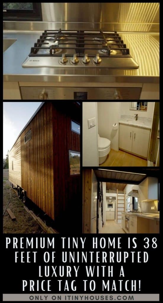 Premium Tiny Home Is 38 Feet of Uninterrupted Luxury With a Price Tag to Match! PIN (2)