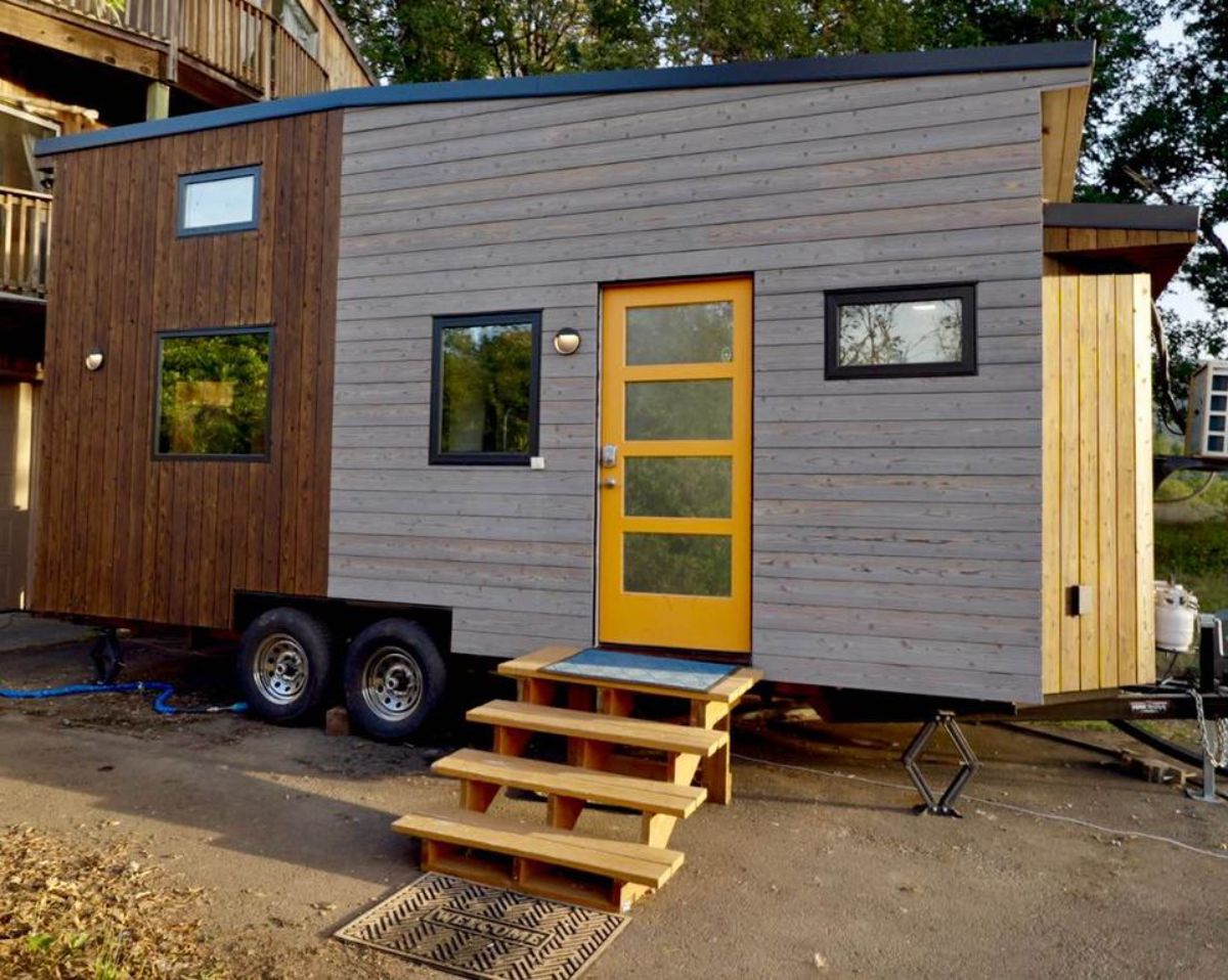 premium tiny home from outside 