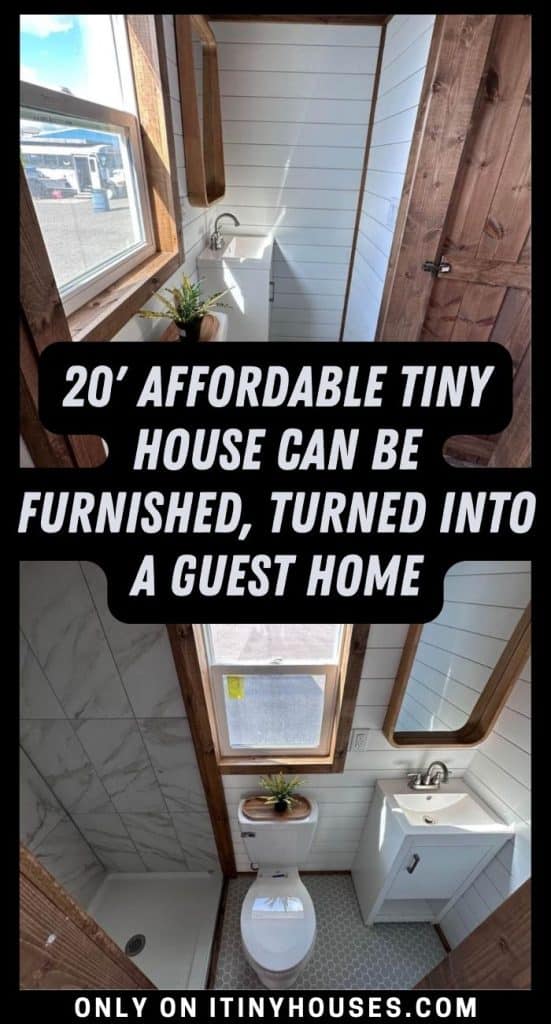 20' Affordable Tiny House Can be Furnished, Turned into a Guest Home PIN (1)