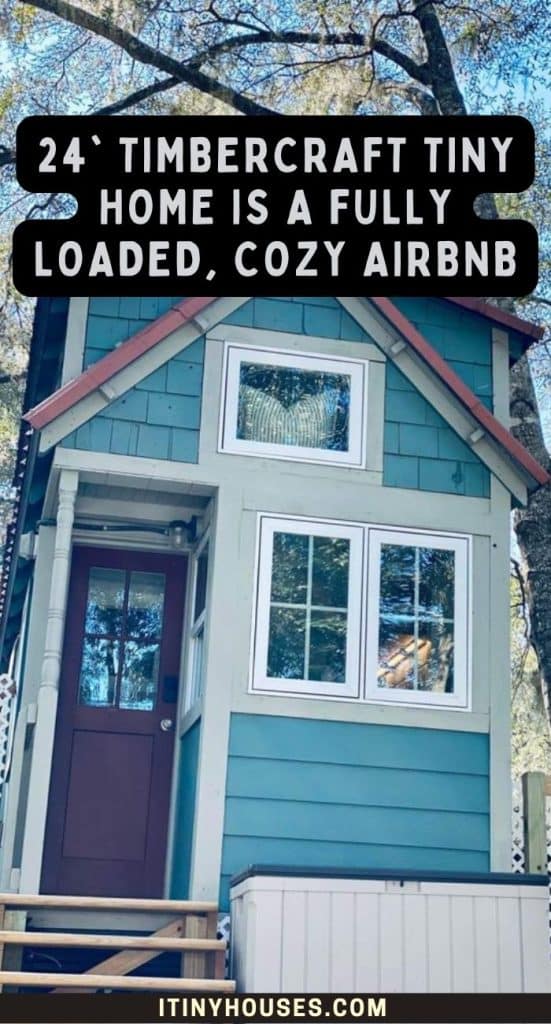 24' Timbercraft Tiny Home is a Fully Loaded, Cozy Airbnb PIN (3)
