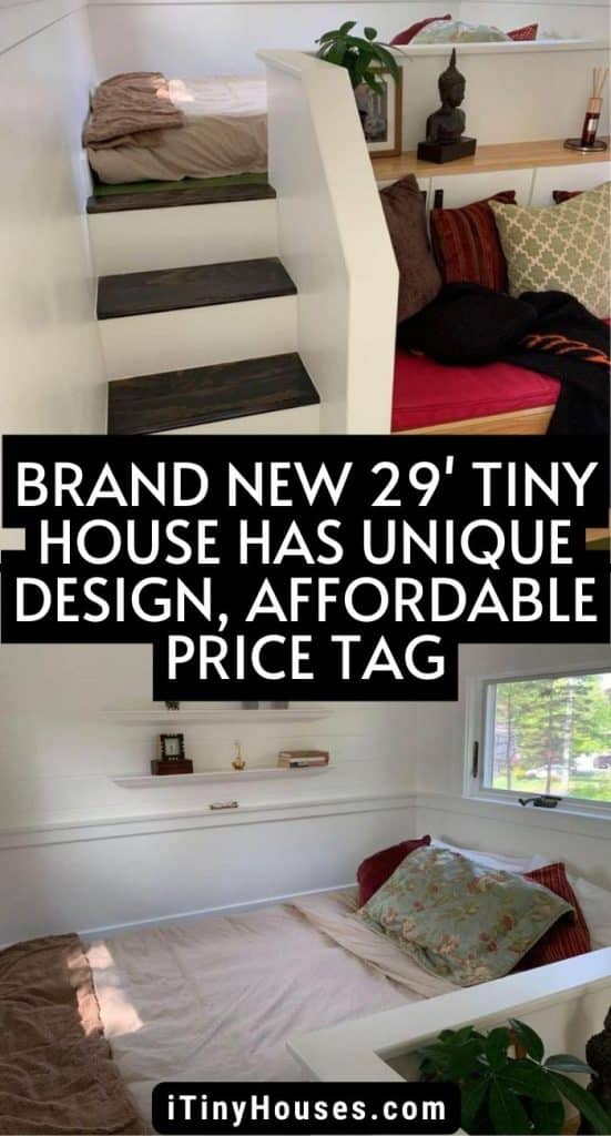 Brand New 29' Tiny House Has Unique Design, Affordable Price Tag PIN (1)