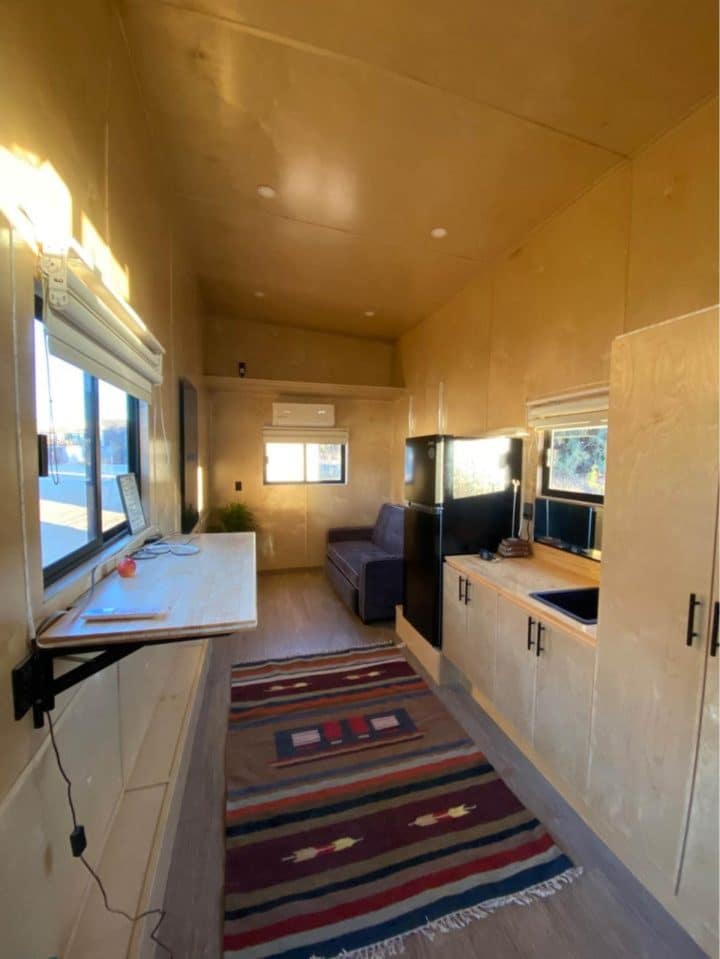 Eco Friendly Tiny Home Spans A Mere 28' And Leaves An Even Smaller ...