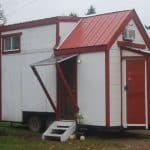 Featured Img of $30K Super Tiny Home Serves as a Stereotypical Creative Couple's Retreat!
