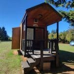 Featured Img of Portable Cabin Home is an affordable, easily towable 25' rustic residence