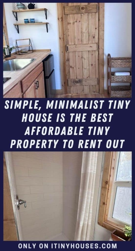 Simple, Minimalist Tiny House is the Best Affordable Tiny Property to Rent Out PIN (1)
