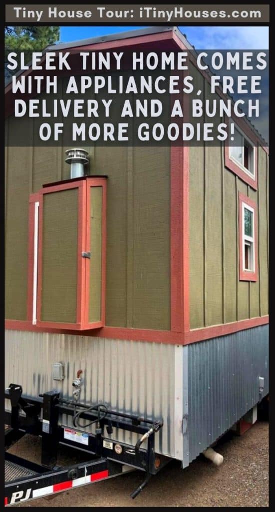 Sleek Tiny Home Comes With Appliances, Free Delivery and a Bunch of More Goodies! PIN (3)
