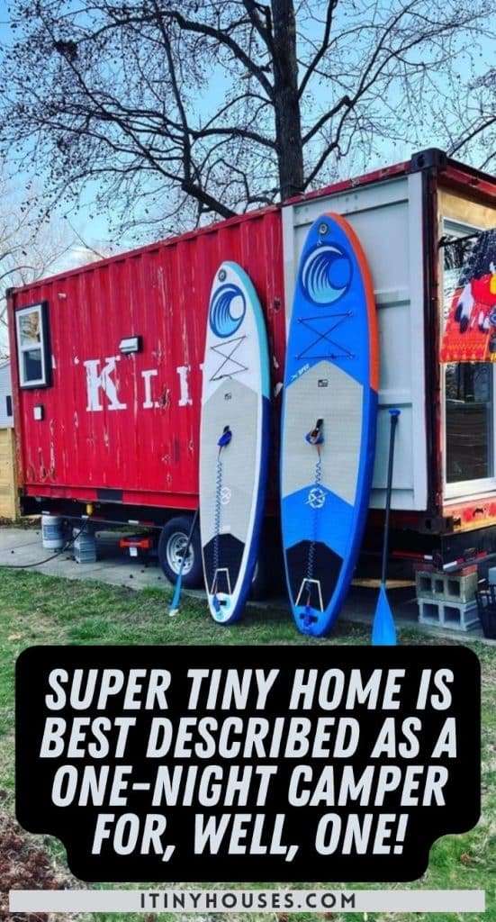 Super Tiny Home Is Best Described As a One-night Camper for, Well, One! PIN (1)